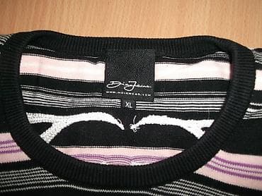 džins suknje: Pamučni letnji džemper Gia Jeans. Kupljen u Francuskoj, par puta — 2