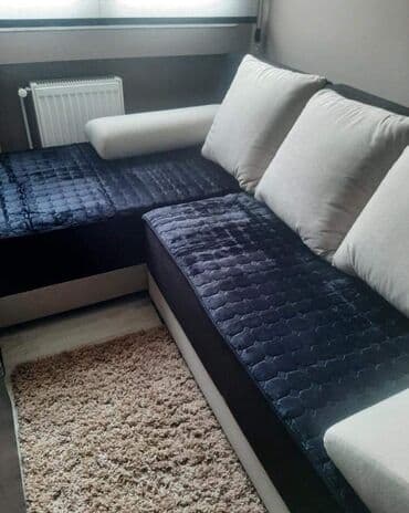 flekeri za trosed dvosed i fotelju: Neklizajući plišani flekeri Set sadrži tri dela, za trosed, dvosed i — 1
