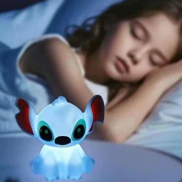 Stolovi: Stitch noćna lampa – dekorativno LED svetlo u obliku popularnog — 4