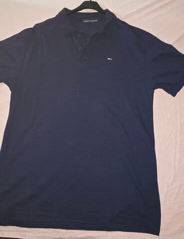 Trenerke: Majica na kratke rukave, 3XL, Tommy Hilfiger, bоја - Tamnoplava, Pamuk — 2