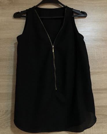 exit kosulje: Terranova, S (EU 36), Polyester, Single-colored, color - Black — 1