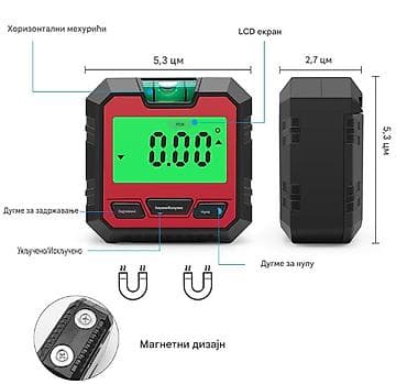 metabo alati: Nov digitalni uglomer. Ima sa donje strane magnete, ima dugme da — 5