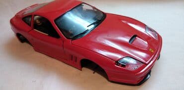 harry potter vt401 k: Burago Ferrari 550 Maranello 1998. p. sedista i tockovi — 1