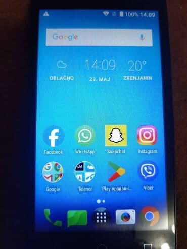 usisivaci sa posudom: Alcatel U5, color - Black — 1