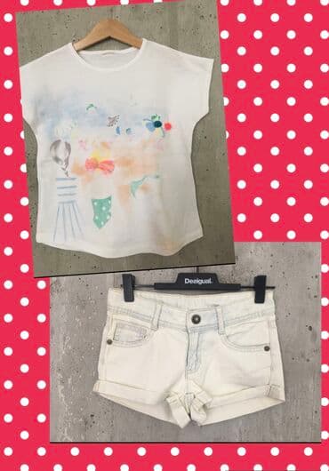 zara bundice za devojcice: Set: T-shirt, Shorts, 110-116 — 1