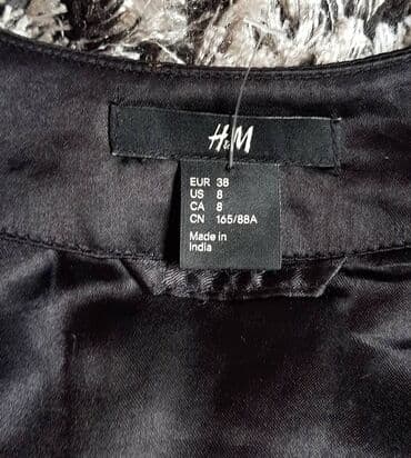 h: H&M, color - Black — 3