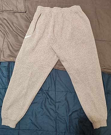 nike air force zenske bele: Nike muške trenerke – sivi melanž - Model: klasične džoger pantalone — 5