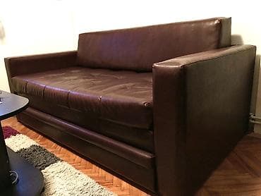 ikea kaučevi: Dvosed od eko kože, dimenzije 190 x 100 cm. - Materijal: kvalitetna — 4