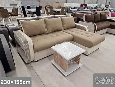 m namestaj: ✨Ugaona garnitura sa ležajem i kutijom za odlaganje. ✨ - Dimenzije — 6