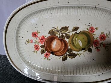 metalac staklene posude: Oval 1950g+ Winterling Marktleuthen porcelan Bavaria. Oval bez — 3