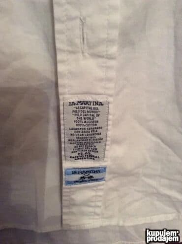 Suits: Original La Martina kosulja L 100% cotton Ramena — 3