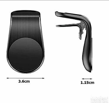 automobili 011: Magnetni držač za telefon i tablet – montaža na ventilacioni otvor — 3