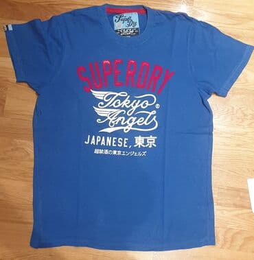 zimske jakne c a: SuperDry - super dry plava muška majica. Piše xl velicina. Pazuh 54cm — 1