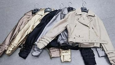 bunde od nerca cene: Jakna od eko kože. Dostupne velicine S M L Cena 3500 dinara 💛🌀🌀 — 1