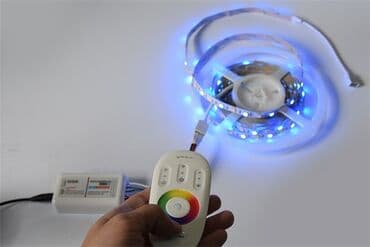 televizori 32 inca: Kontroler + daljinski upravljač za LED traku RGB+W 288W DC12-24V. 24A — 3
