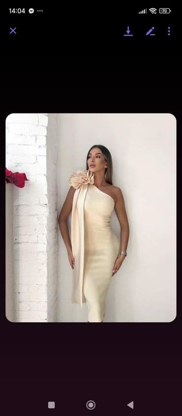 Dresses: Haljina 3000 din 🌸🌸 Veličina univerzalna Crna, crvena, ciklama, bež — 5