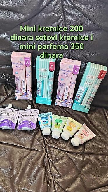 bluze elegante: Mini kozmetika – kreme za ruke i setovi mini parfema - Mini kremice — 1