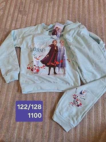 Dečiji komplet “Frozen” - Materijal: mekana, udobna pamučna trikotaža