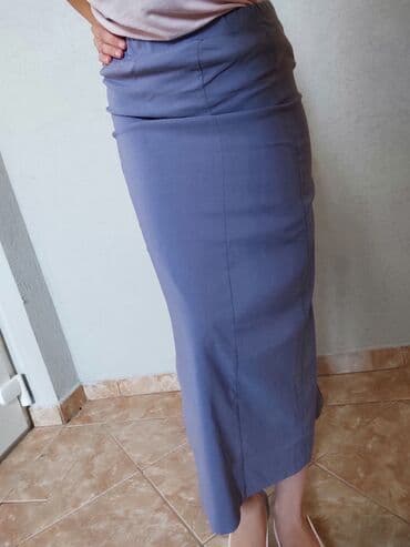 Skirts: Maxi suknja s,u boji lavande — 1