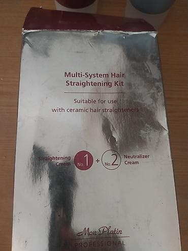Nega noktiju: Mon Platin Professional Multi-System Hair Straightening Kit – komplet — 4