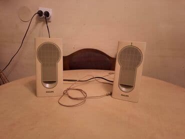 platno za zvucnike: Philips zvucnici za kompjurer,desktop racunar Ispravni, malo zuji — 1