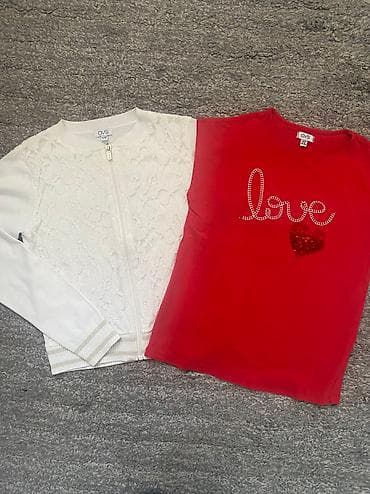 OVS tanji duks od čipke i majica, vel 9