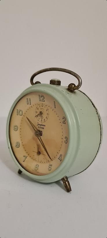 sta su flekeri: ★ Na prodaju nemački kolekcionarski sat-budilnik stare poznate firme — 3