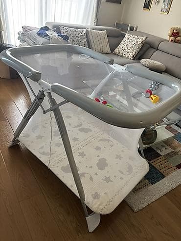 Stolovi: Prenosivi sklopivi ogradica/igralište za bebe - Tip: sklopiva — 9