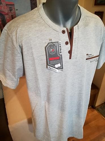 Majice: Men's T-shirt bоја - Siva — 3