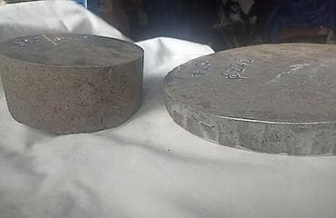 kale cena komad: Dva aluminijumska kruga( tuljka ) sa slike,veći fi 270 mm debljine 27 — 2