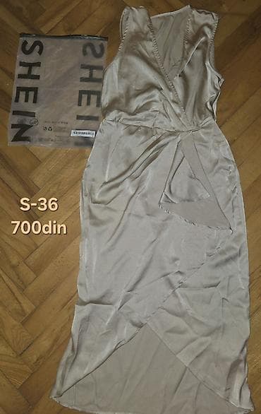 duzina je: SHEIN HALJINE Ženska odeća – više modela 1) Haljina s cvetnim — 5