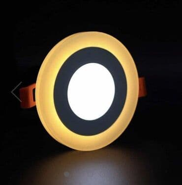 lampa sa lupom: Plafonjera, bоја - Bela, Novo — 2