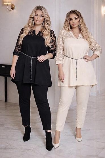 svecane plave haljine: 04. ✨ KOMPLET ZA PUNIJE ✨ 💫 Model koji spaja ženstvenost i stil 👚 — 2