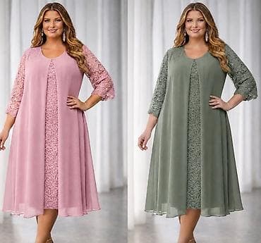 h m haljine cene: 05. PONOVO DOSTUPNE‼️‼️‼️ Elegsntne haljine za punije 2XL 3XL 4XL — 2