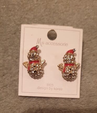 kopačke sa čarapicom: Screwback earrings, Material: Stainless steel — 1