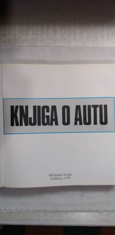the vampire diaries knjige: Knjiga o autu 1979.god.format 26x25,5 cm. 368 str.,odlicno ocuvana — 1