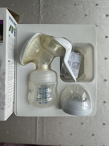 kupujemprodajem igracke za decu: Philips AVENT Natural ručna pumpica za izmlazanje + dodatna oprema - — 3