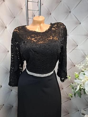 haljina duzina c: Elegantne svečane haljine – dugački modeli sa čipkom - Kroj: duga — 5