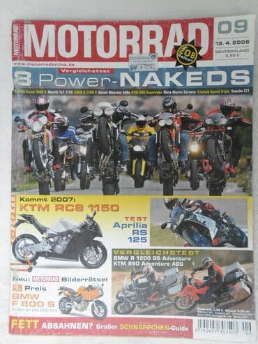 ubice mog oca 1: Casopisi motorrad o motorima 10 kom, brojevi: 14/1981,18/83 — 7