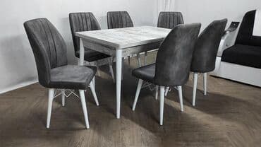 Sets of table and chairs: Cena kompleta 285€ 💵💸 🔹Stolica 🔹Boja -Tamno siva 🔹Materijal-metalni — 1
