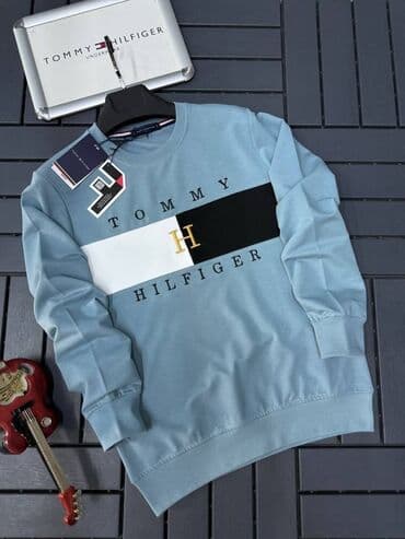 tommy hilfiger d: Muški duksevi – premium brendovi - Lacoste bluza: model sa okruglim — 14