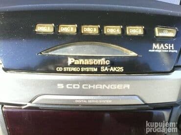 Foto i video kamere: Panasonic sa-ak25; Germany; 156w izuzetna linija, veoma jaka,2x50/100w — 4