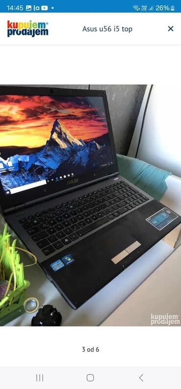 pegle na paru: Intel Core i5, 6 GB OZU — 2