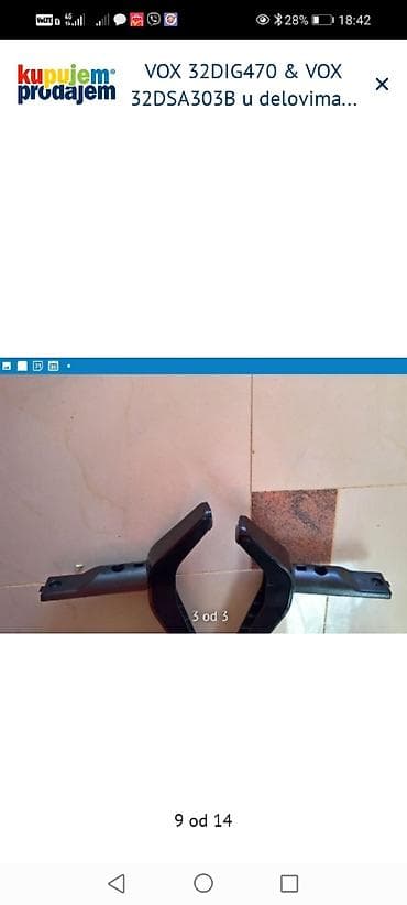 drzac za telefon za motor: VOX 32DIG470 i VOX 32DSA303B – delovi za TV Dostupni moduli i — 10