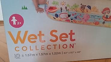 stipaljke za peskir za plazu: Intex Wet Set Collection dečiji bazen sa nadstrešnicom, namenjen deci — 2