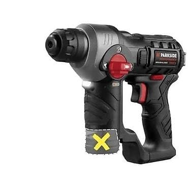 Parkside performance akumulatorski SDS+ čekić-bušilica (brushless) 12v