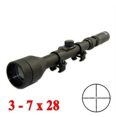 udzbenici za srednju skolu: Optički nišan 3-7x28 Optika ima zum od 3 do 7 puta Za vazdušnu pušku — 1