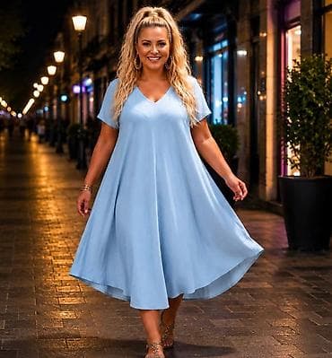 kruna za mladu: 07. Haljina za punije
2XL 3XL 4XL 
Cena : 2.700 dinara H — 2