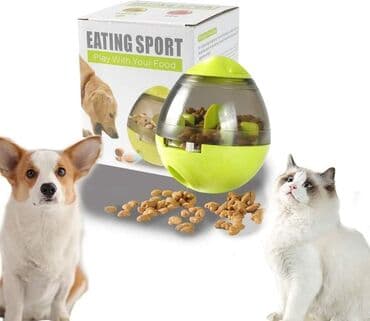 tabela kolicine hrane za pse: 1000din Lopta za hranu za kućne ljubimce - zabavna i interaktivna — 1