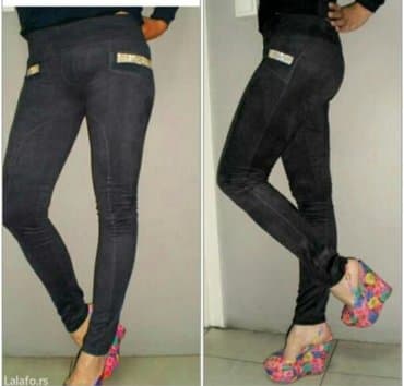 Teget pantalone extra model i kvalitet Velur elastin Unikatan model na lalafo.rs Teget pantalone extra model i kvalitet Velur elastin Unikatan model